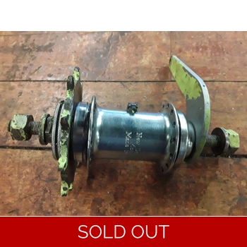 New Departure Model D Skip-tooth Coaster Hub 28H